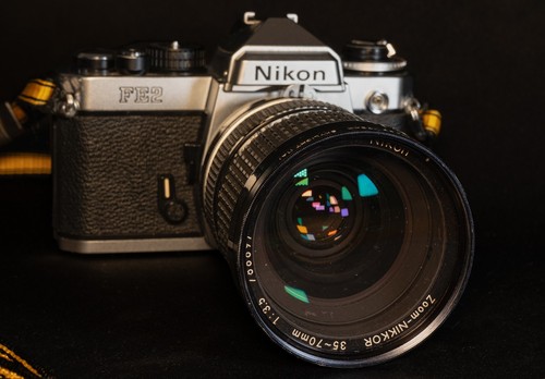 Kit reflex nikon fe2 - reflex,