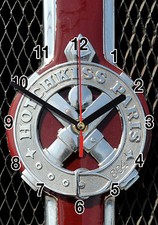 HORLOGE MURALE LOGO HOTCHKISS