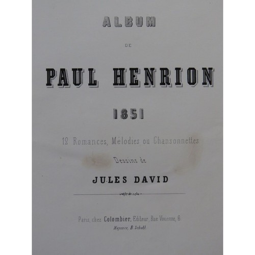 Henrion paul album romances - paul, 12