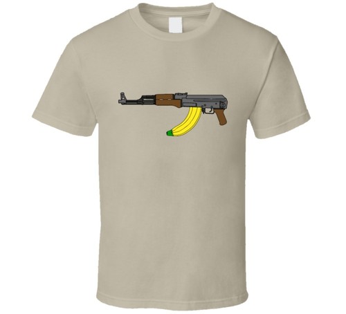 Banana clip ak47 funny mash - banana,