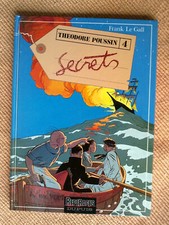 BD Théodore Poussin N°4 Secrets EO 1990 TBE + Poster