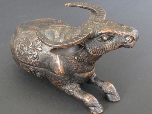 Boite bétel buffle en - boite,