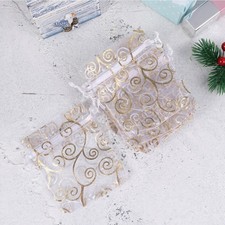  100 Pcs Party Favor Bags Drawstring Pochette Pour Bijoux Sacs À Cordon