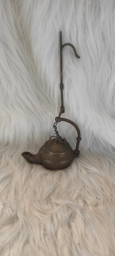 Lampe huile bronze a - en,