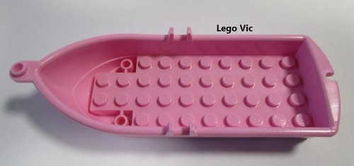 Lego 2551 boat bright pink - lego,