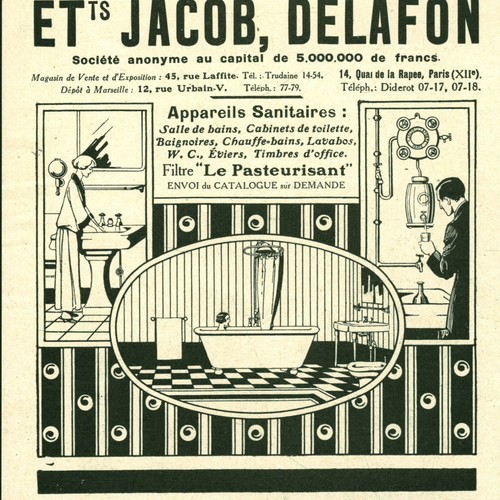 Publicité ancienne ets jacob - publicité,