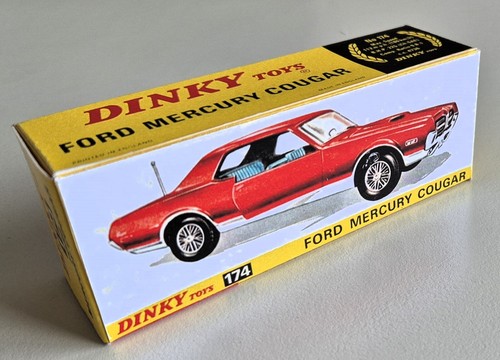 Dinky toys boite vide repro - dinky,