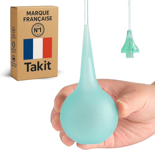 Poire lavement oreilles 75ml - lavement,