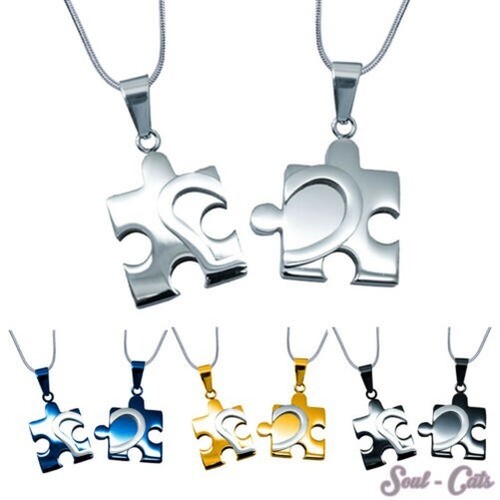 Set puzzle pendentif avec - set,