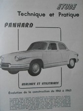 ► REVUE TECHNIQUE - PANHARD