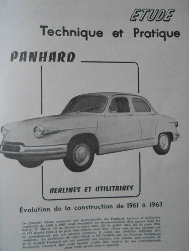 Revue technique panhard - revue,