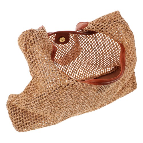 Pochette plage cabas tissé - de,