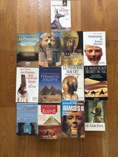 Lot 13 Livres Roman Histoire Égypte Égyptologie Pharaon Pyramide 