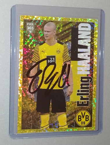 Autogramm erling haaland auto - haaland,