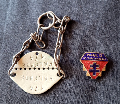 Lot plaque soldat 1939 - , 1945