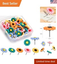 40Pcs Push Pins, Thumb Tacks