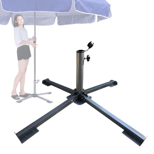 Pied parasol pliable - parasol, pour