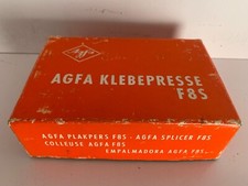 COLLEUSE AGFA F8S - BOITE VINTAGE ORANGE