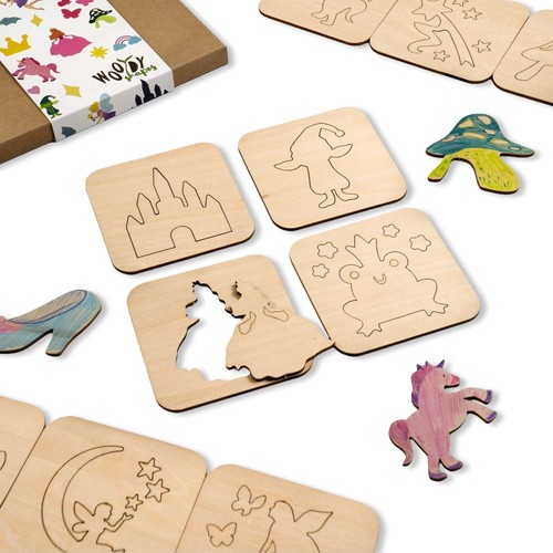 Pochoirs bois pour enfants - en,