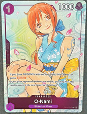 CARD ONE PIECE TCG - O-Nami OP05-062 US Promo Alternative Art Near Mint
