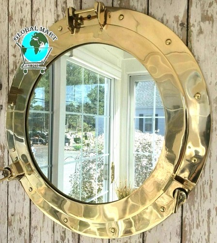 Miroir hublot ancien - , finition