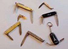 Lot de 7 Couteaux Pliants