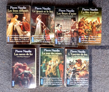 lot PIERRE NAUDIN intégrale cycle ogier d' Argouges tomes  1 2 3 4 5 6 7
