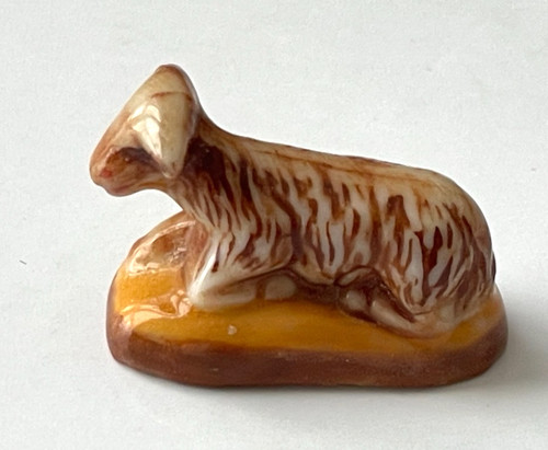 Fève vache santon crèche - vache,