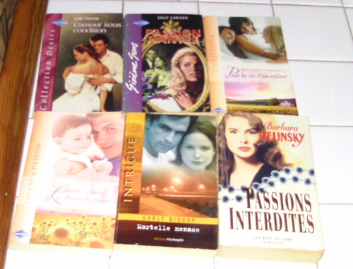 Lot livres harlequin - 6,
