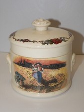 *ANCIEN POT TERRINE FOIE GRAS