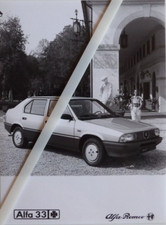 Photo Presse ALFA ROMEO Alfa 33 + mannequin   i14