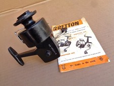 MATÉRIEL PÈCHE COLLECTION ANCIEN  MOULINET  BRETTON 205 AVEC NOTICE .