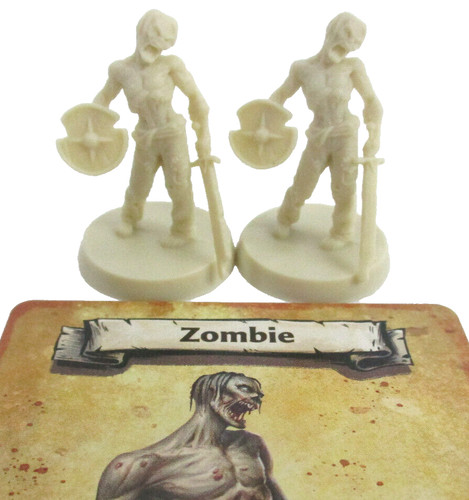 Heroquest zombie minis - zombie, &