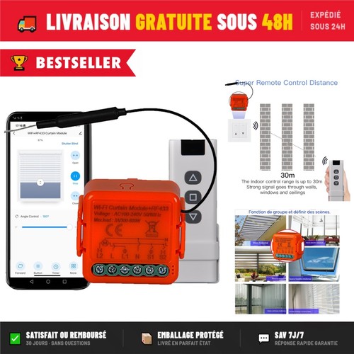 Interrupteur wifi volet - interrupteur,