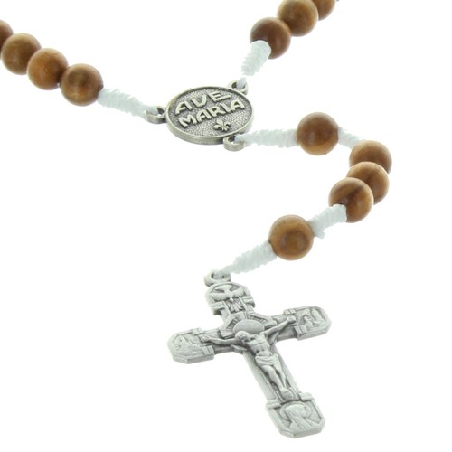 Chapelet lourdes sur corde - de,