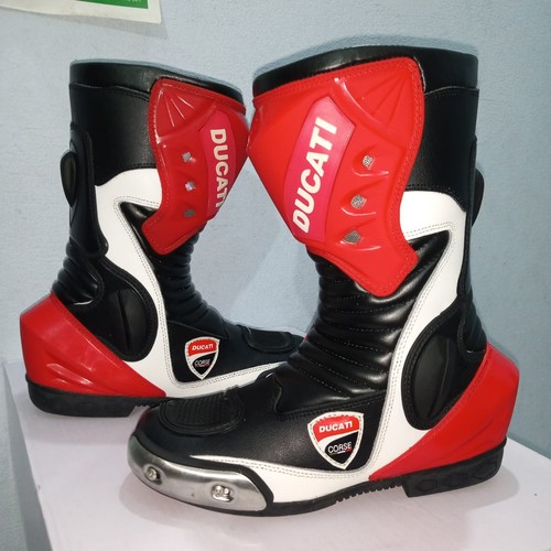 Ducati bottes moto cuir - ducati, de