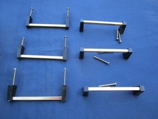 6 poignées laiton plastique