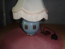  LAMPE EN OPALINE DE 33 cm de hauteur