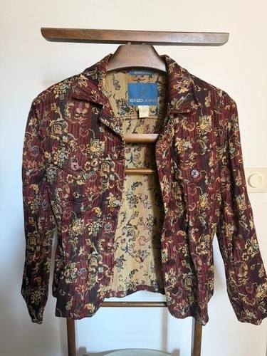 Kenzo jeans veste vintage 90s - jeans,