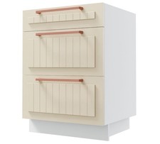 Meuble Sous Évier Livorno 60X50X82CM Finition Au Choix LI-D3 - 60