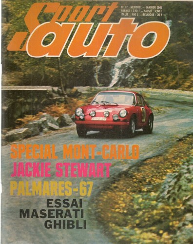 Sport auto 1968 maserati - sport,
