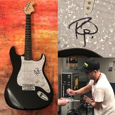 GFA Onerepublic Rock Étoile Ryan Tedder Signé Électrique Guitare Preuve AD1 COA