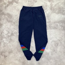 Pantalon de survêtement Adidas nylon vintage années 90 3 rayures rétro taille...