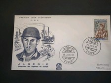 ENVELOPPE PREMIER JOUR - ALGERIE -1968.