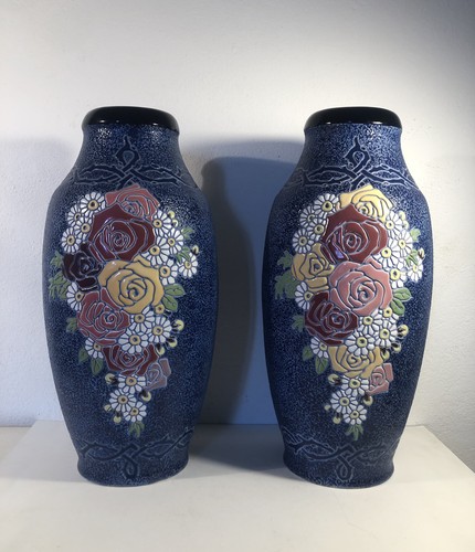 Superbe paire vases - superbe, de