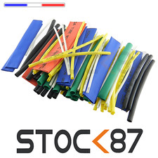 995ML2# 10m gaine thermo rétractable 1,5 à 13mm noir, rouge, bleu, blanc... 2:1