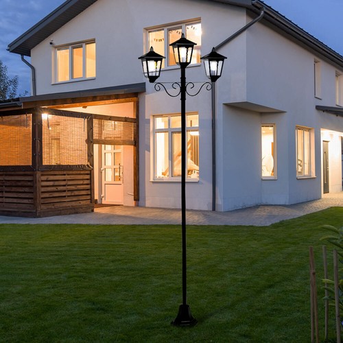 Lampe solaire candélabre - lampe,