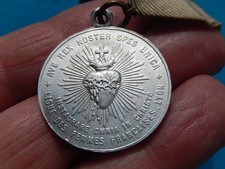 MEDAILLE  LIGUE FEMMES FRANCAISES SACRE COEUR JESUS JEANNE D ARC BLASON PENIN