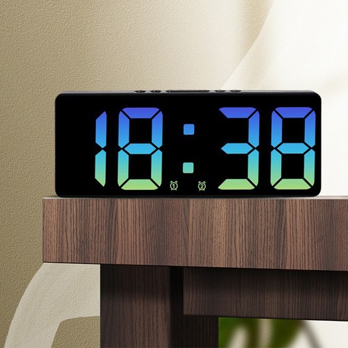 Réveil led numérique grand - réveil,