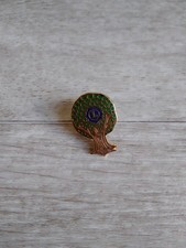 pins lions club international etat tbe pin's arbre foret ancien vinatge rare